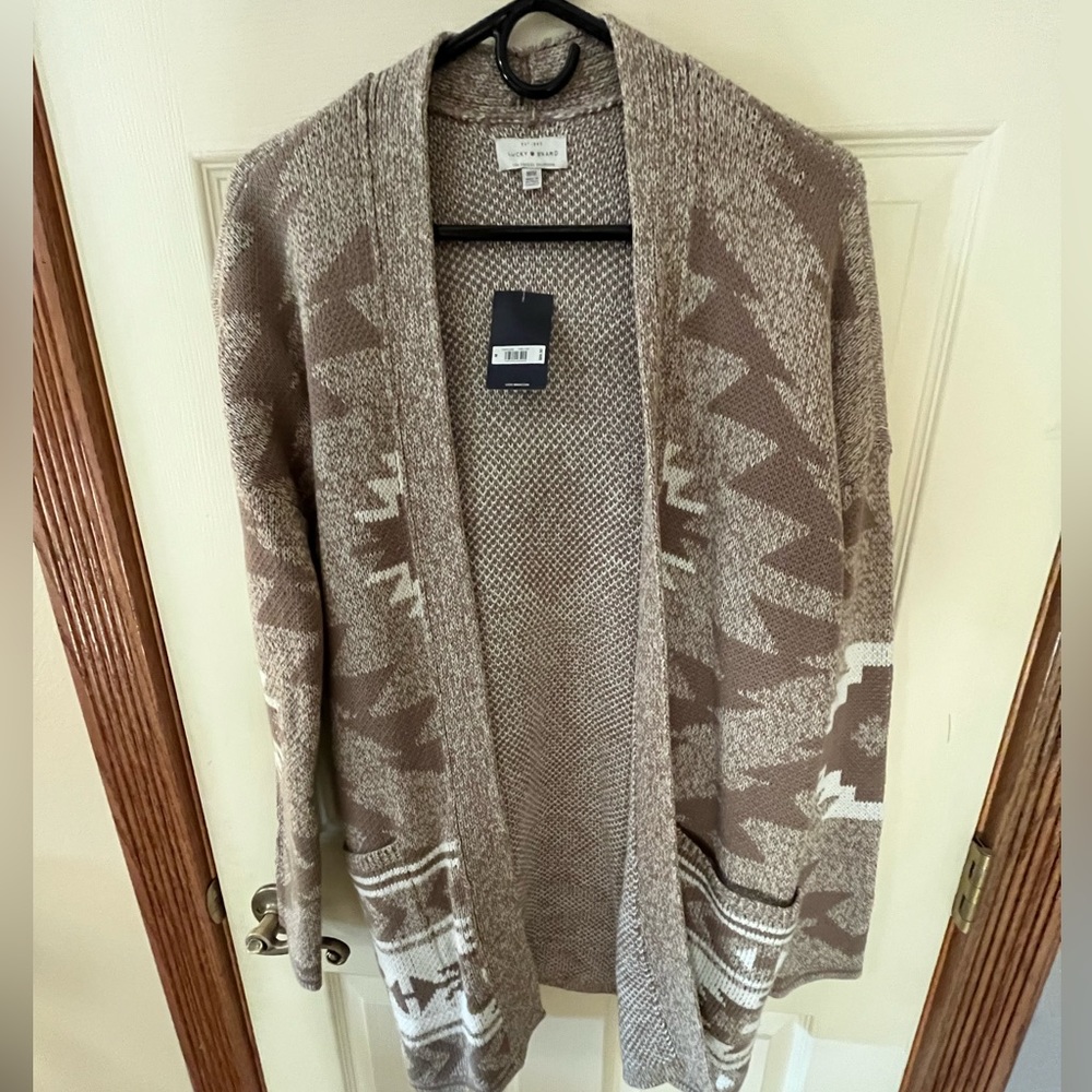 ADORABLE Lucky Aztec Cardigan